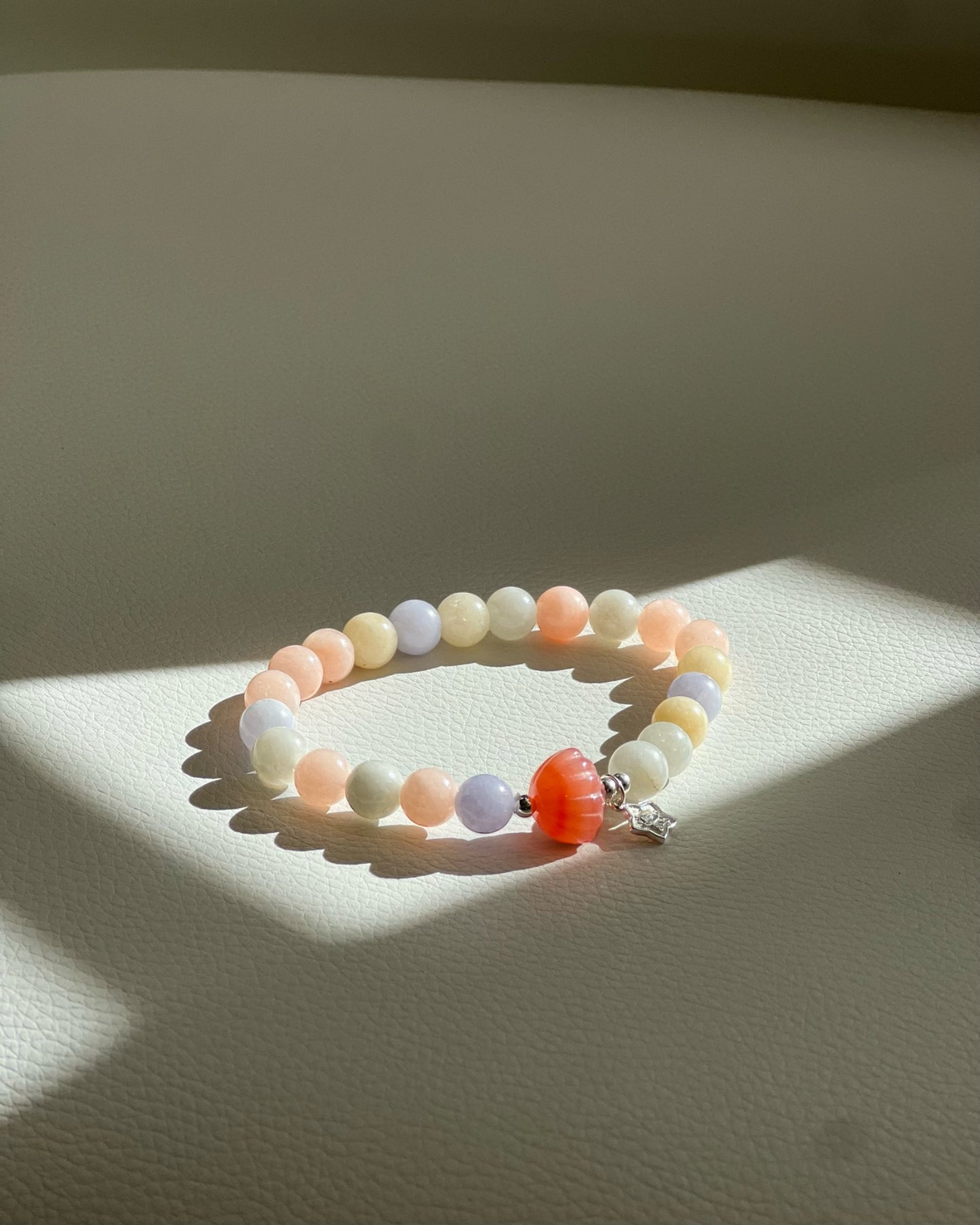 Chalcedony Bracelet: harmony+luck