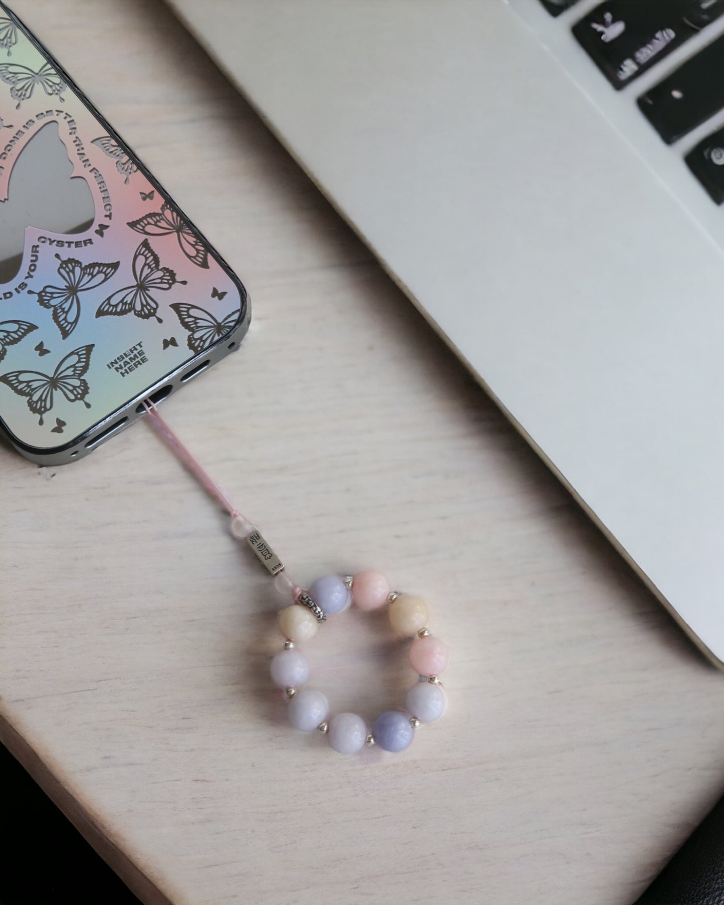 Chalcedony Phone Strap: stability+ease