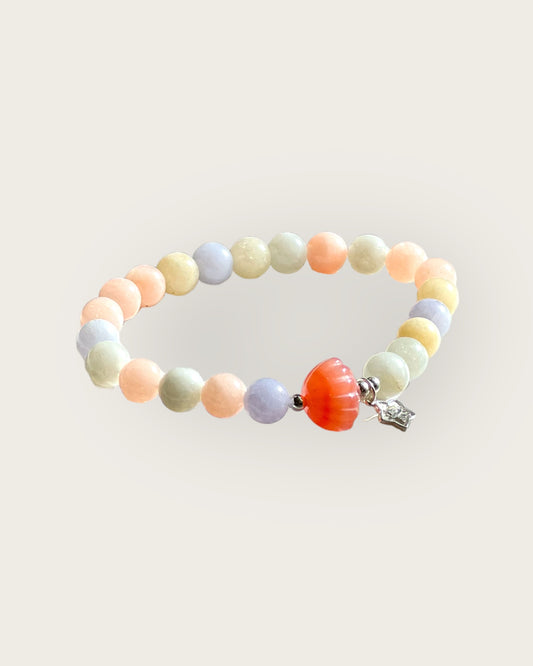 Chalcedony Bracelet: harmony+luck